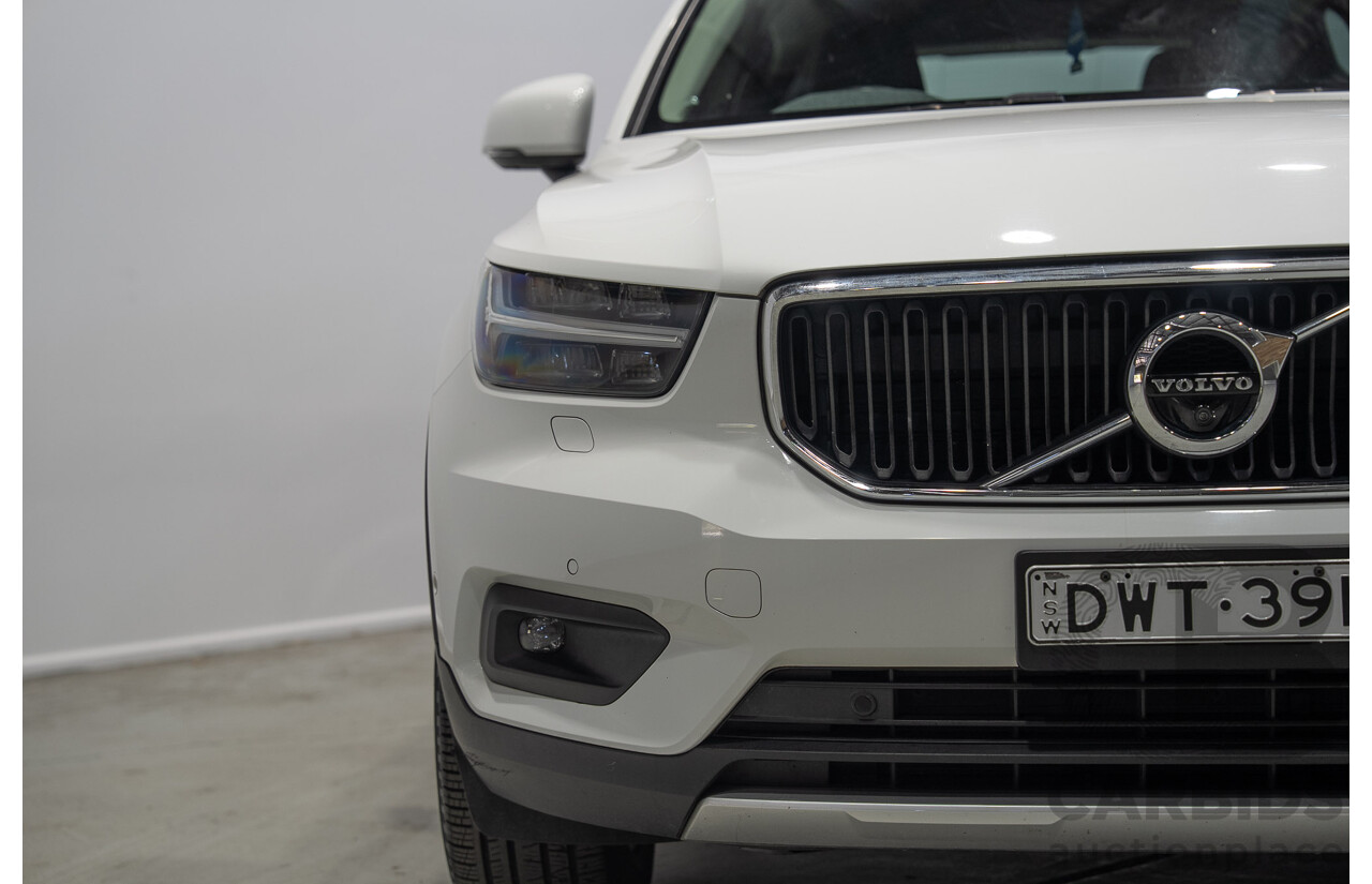 07/2018 Volvo Xc40 T4 Momentum (FWD) 536 MY19 4d Wagon White Turbo 2.0L