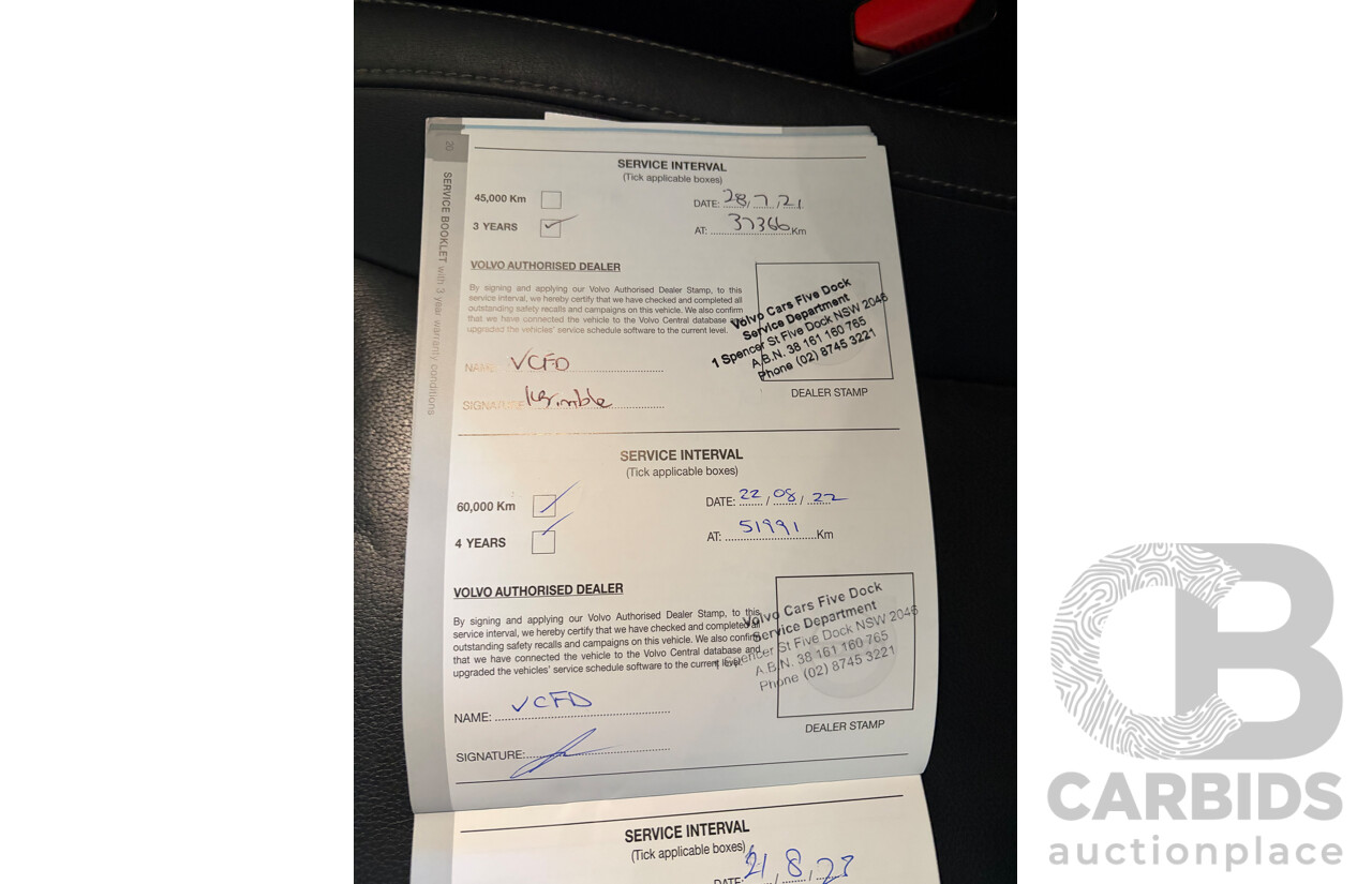 07/2018 Volvo Xc40 T4 Momentum (FWD) 536 MY19 4d Wagon White Turbo 2.0L
