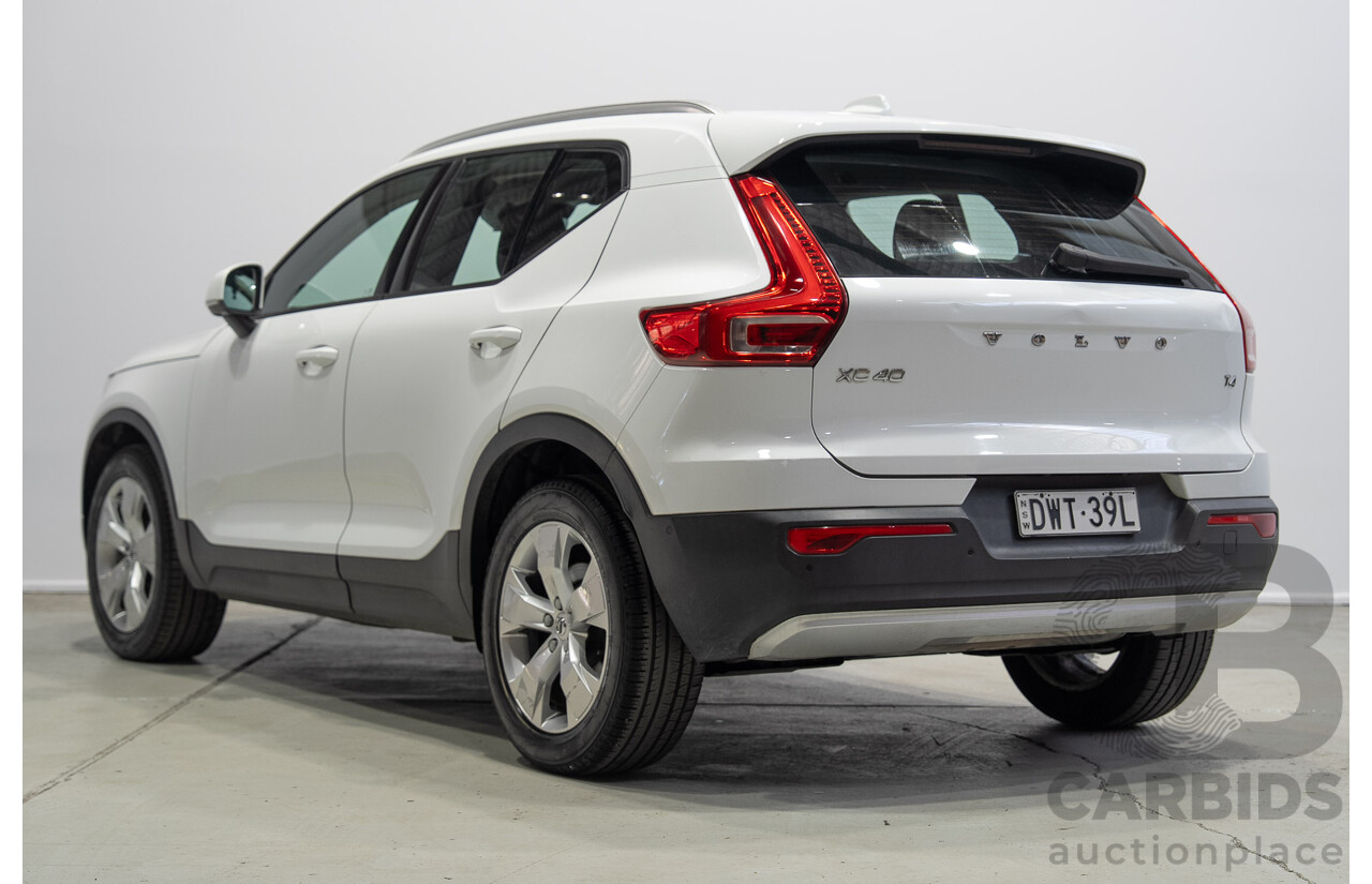 07/2018 Volvo Xc40 T4 Momentum (FWD) 536 MY19 4d Wagon White Turbo 2.0L