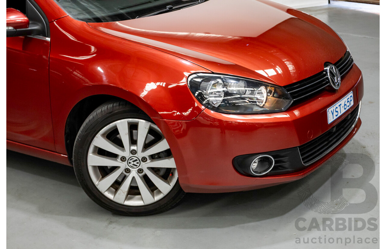 3/2013 Volkswagen Golf 118 TSI 1C MY13 2d Cabriolet Sunset Red Metallic Turbo & Supercharged 1.4L