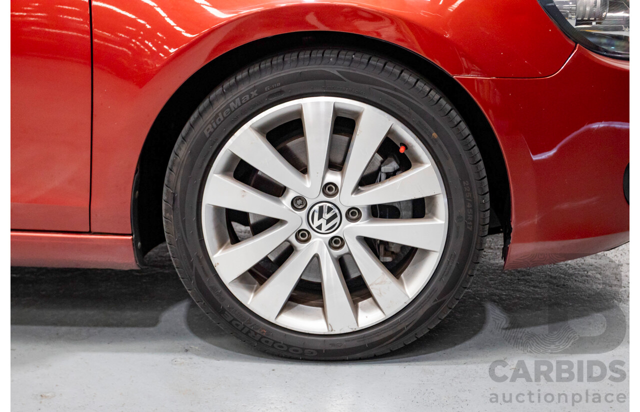 3/2013 Volkswagen Golf 118 TSI 1C MY13 2d Cabriolet Sunset Red Metallic Turbo & Supercharged 1.4L