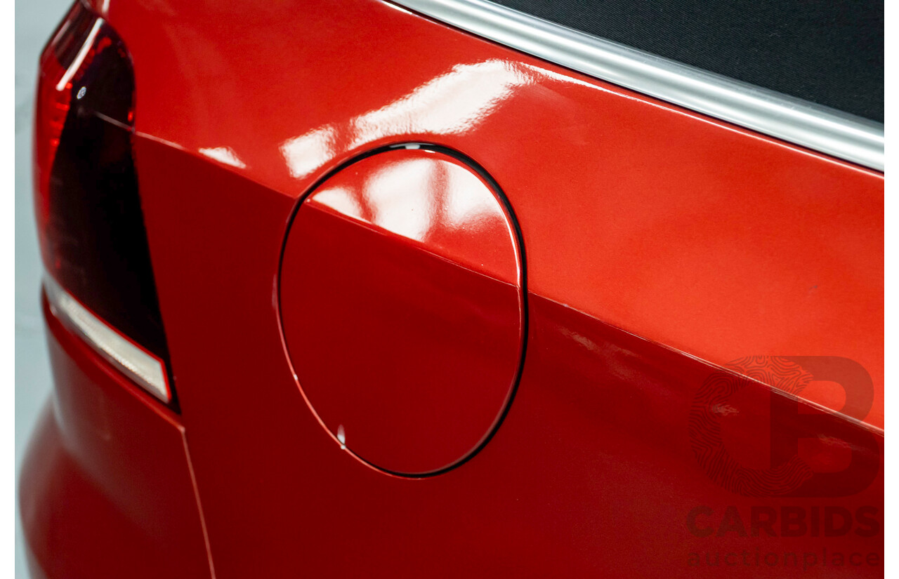 3/2013 Volkswagen Golf 118 TSI 1C MY13 2d Cabriolet Sunset Red Metallic Turbo & Supercharged 1.4L