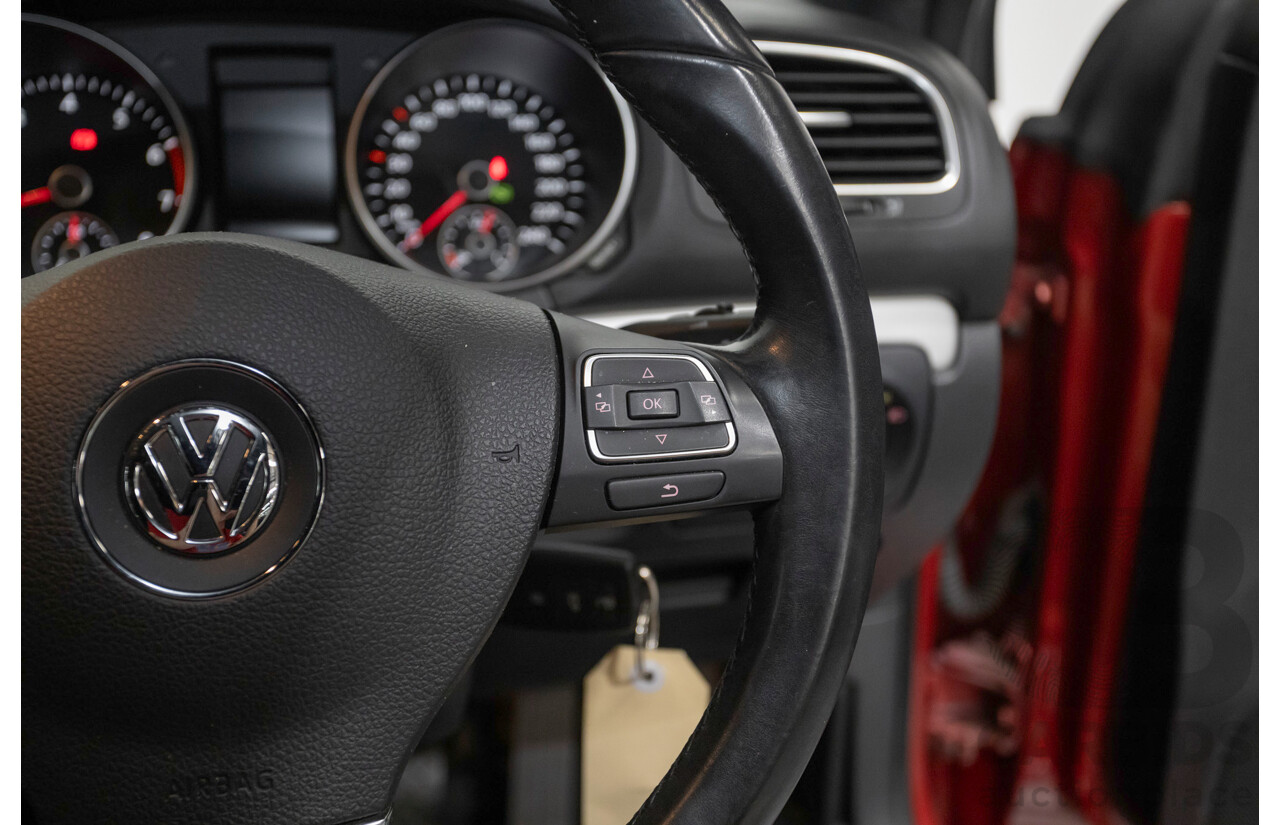 3/2013 Volkswagen Golf 118 TSI 1C MY13 2d Cabriolet Sunset Red Metallic Turbo & Supercharged 1.4L
