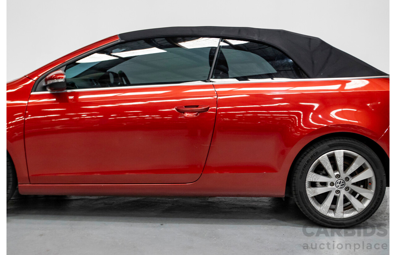 3/2013 Volkswagen Golf 118 TSI 1C MY13 2d Cabriolet Sunset Red Metallic Turbo & Supercharged 1.4L