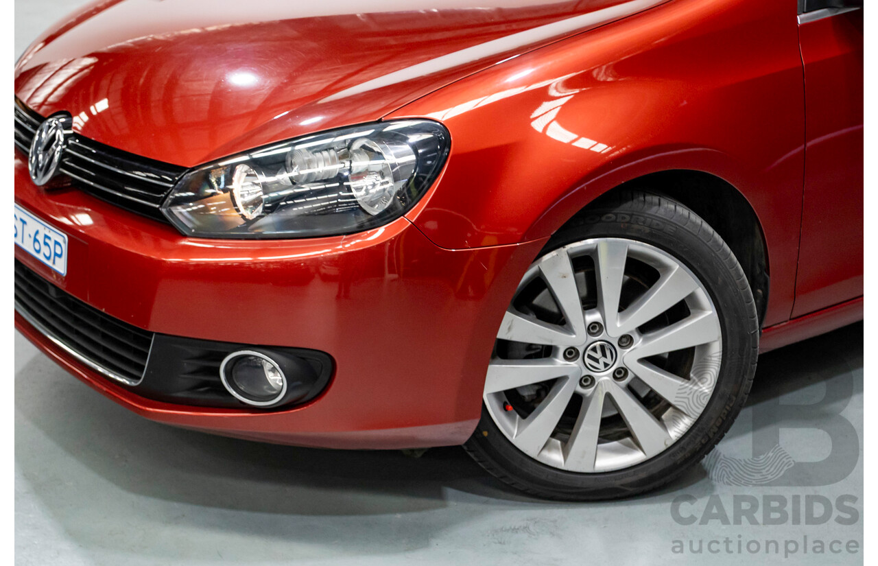 3/2013 Volkswagen Golf 118 TSI 1C MY13 2d Cabriolet Sunset Red Metallic Turbo & Supercharged 1.4L