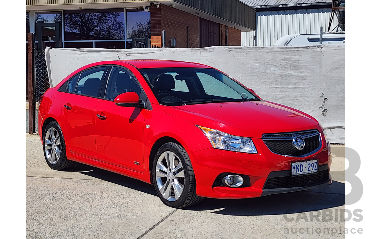 08/2014 Holden Cruze SRi Z-series JH MY14 4d Sedan Red 1.6L