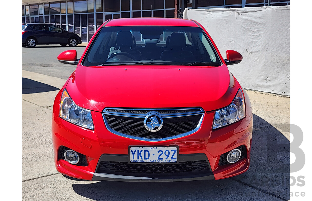 08/2014 Holden Cruze SRi Z-series JH MY14 4d Sedan Red 1.6L