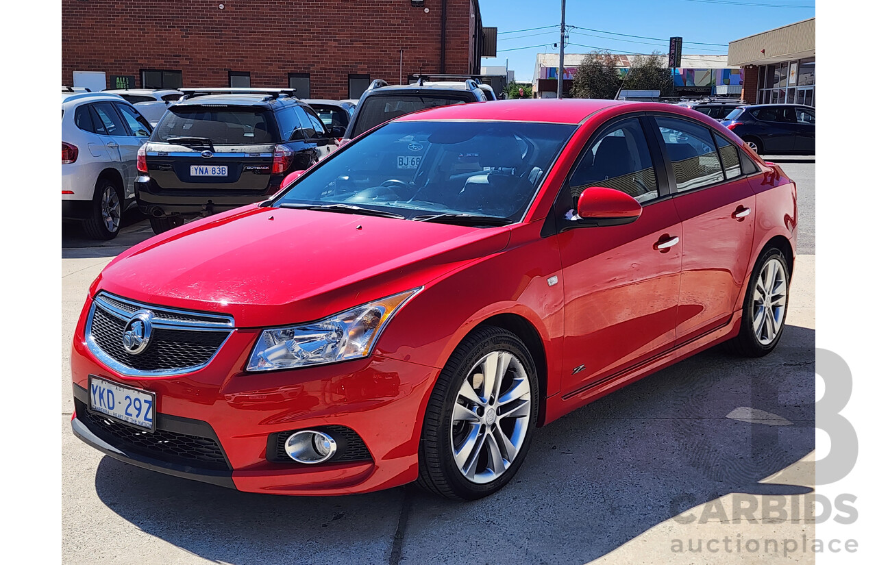 08/2014 Holden Cruze SRi Z-series JH MY14 4d Sedan Red 1.6L