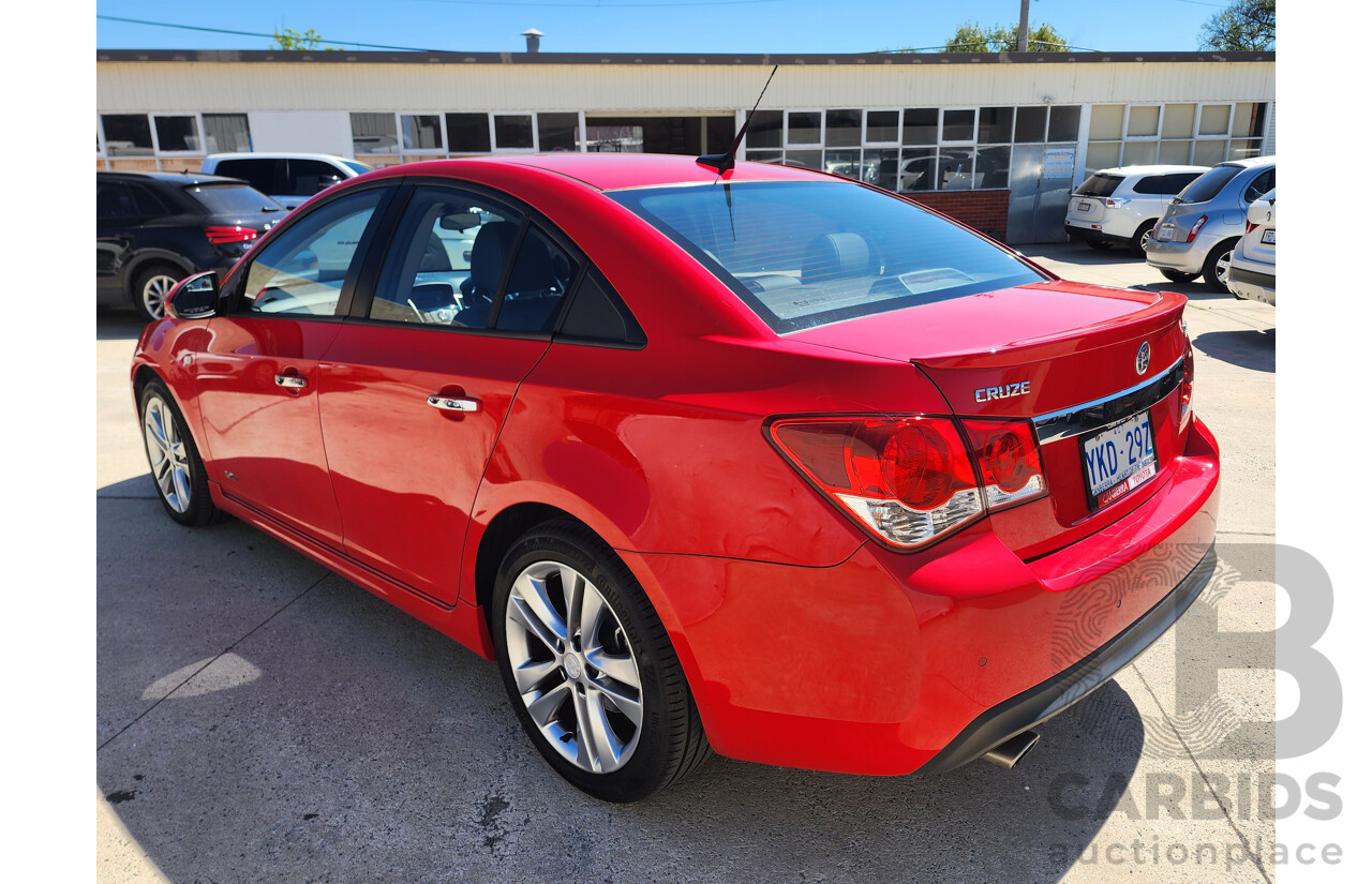 08/2014 Holden Cruze SRi Z-series JH MY14 4d Sedan Red 1.6L
