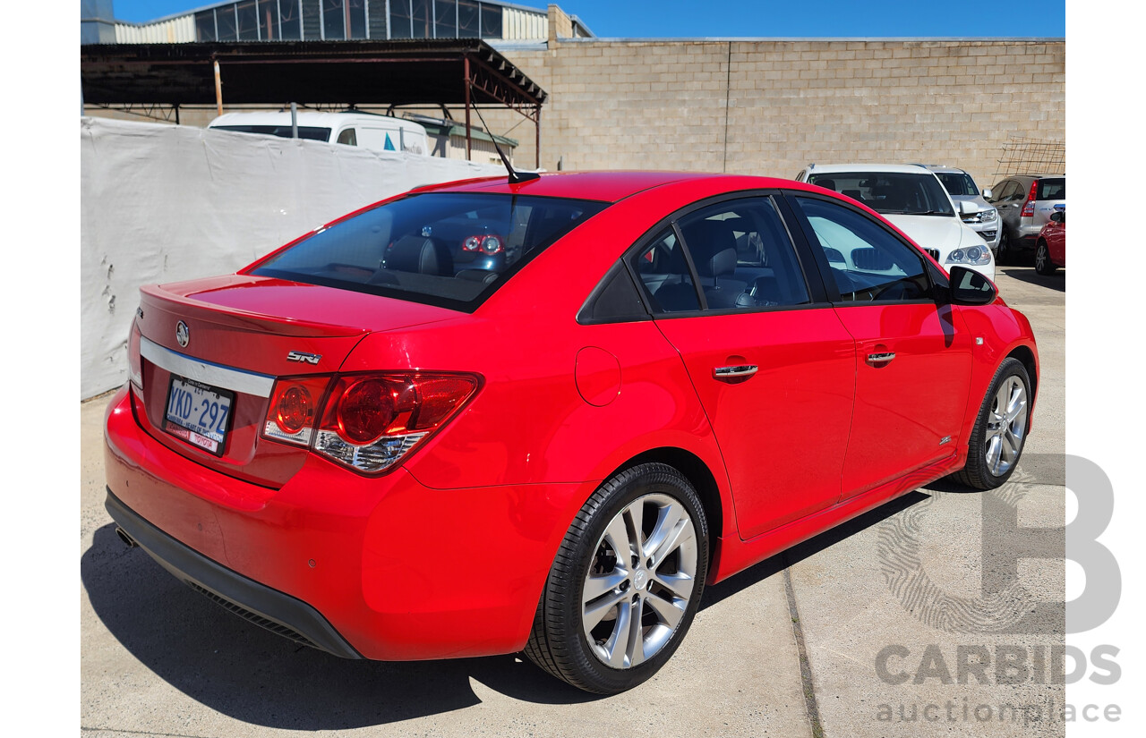 08/2014 Holden Cruze SRi Z-series JH MY14 4d Sedan Red 1.6L