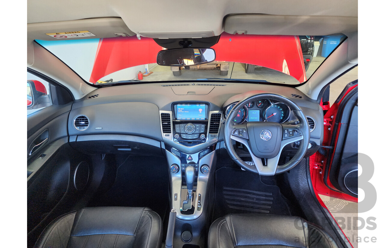 08/2014 Holden Cruze SRi Z-series JH MY14 4d Sedan Red 1.6L