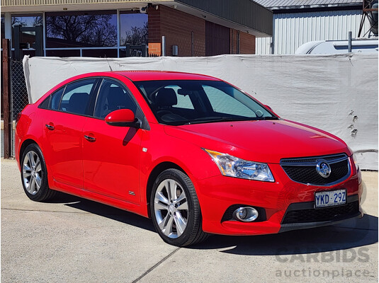 08/2014 Holden Cruze SRi Z-series JH MY14 4d Sedan Red 1.6L