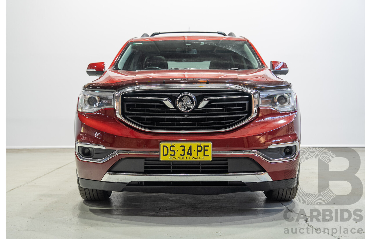 01/2019 Holden Acadia LTZ-V (AWD) AC MY19 4d Wagon Red 3.6L