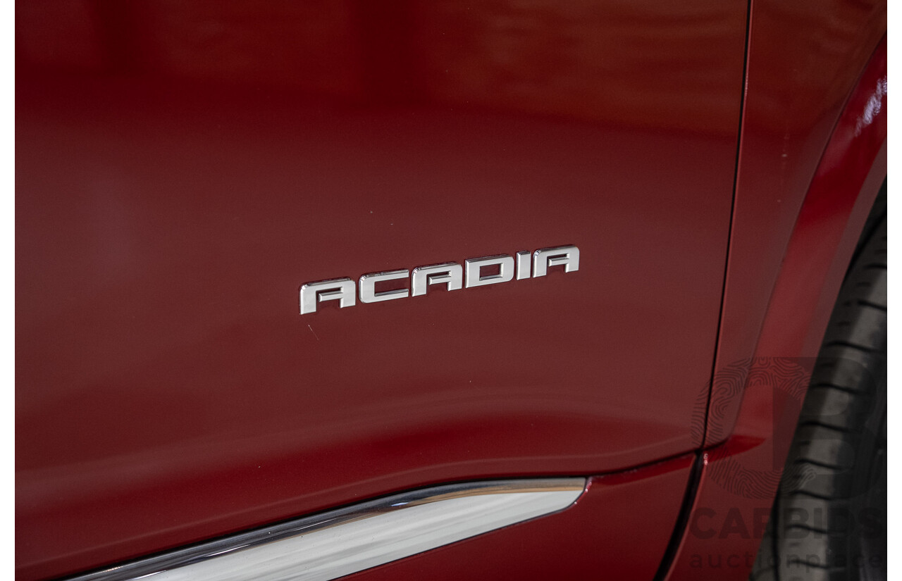 01/2019 Holden Acadia LTZ-V (AWD) AC MY19 4d Wagon Red 3.6L