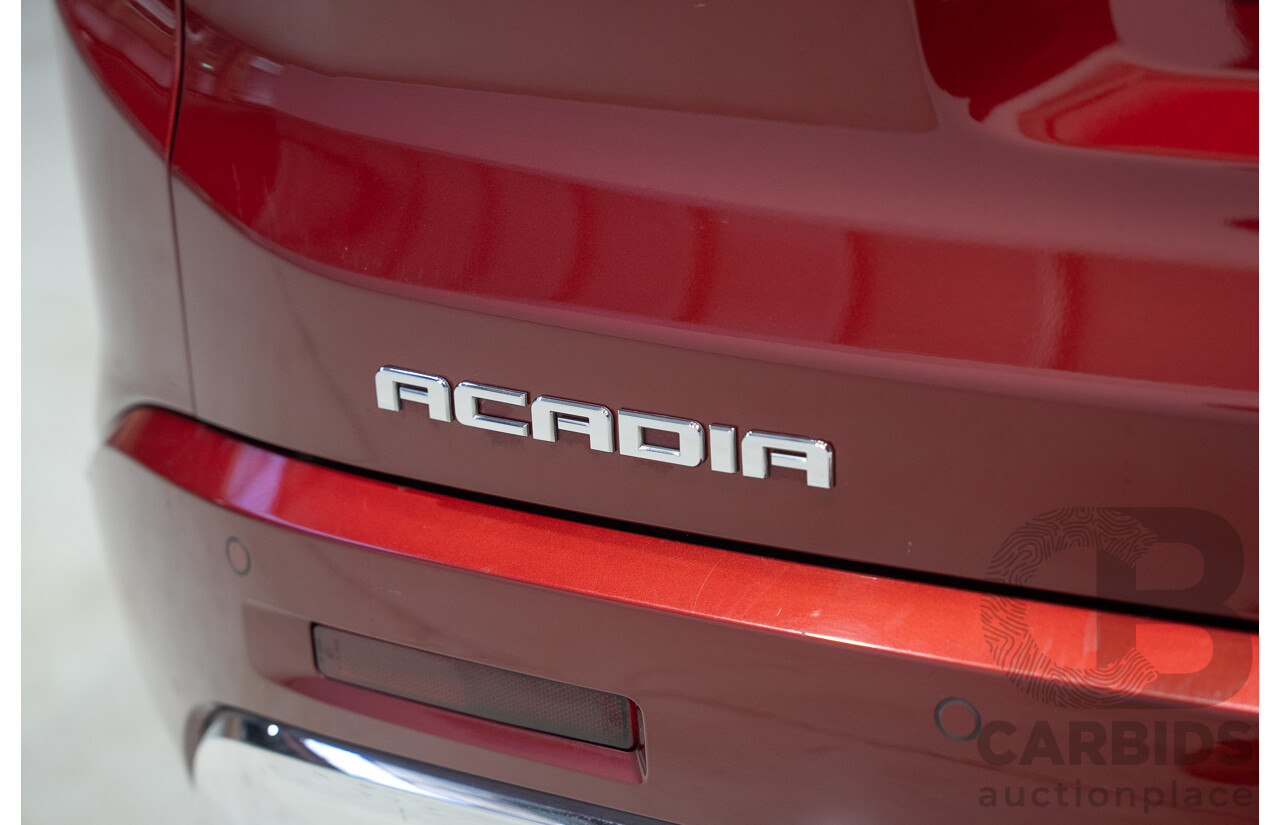01/2019 Holden Acadia LTZ-V (AWD) AC MY19 4d Wagon Red 3.6L