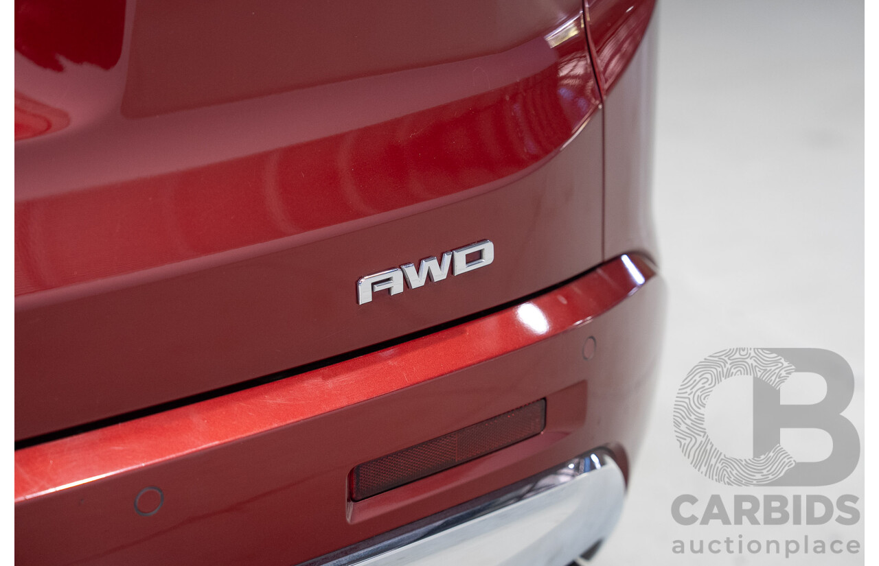 01/2019 Holden Acadia LTZ-V (AWD) AC MY19 4d Wagon Red 3.6L
