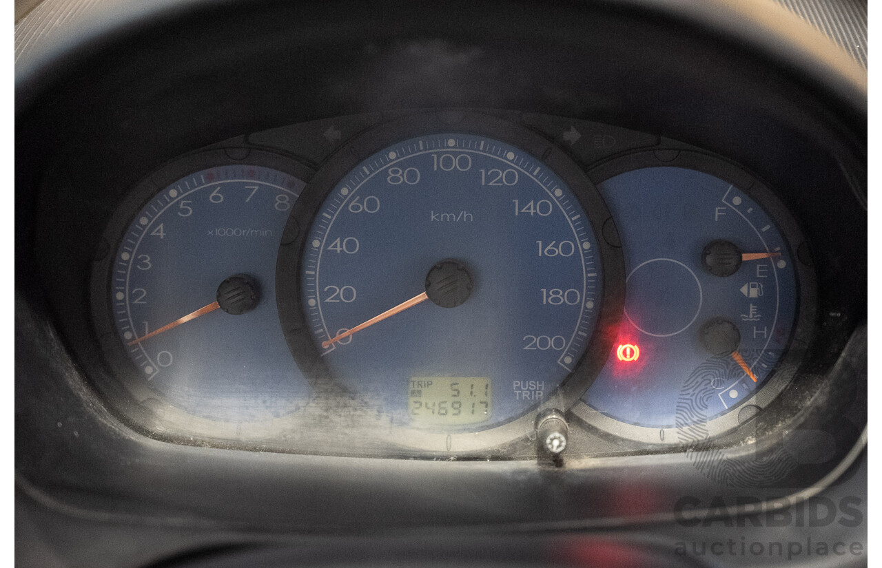 06/2009 Mitsubishi Triton GL ML MY09 Cab Chassis White 2.4L
