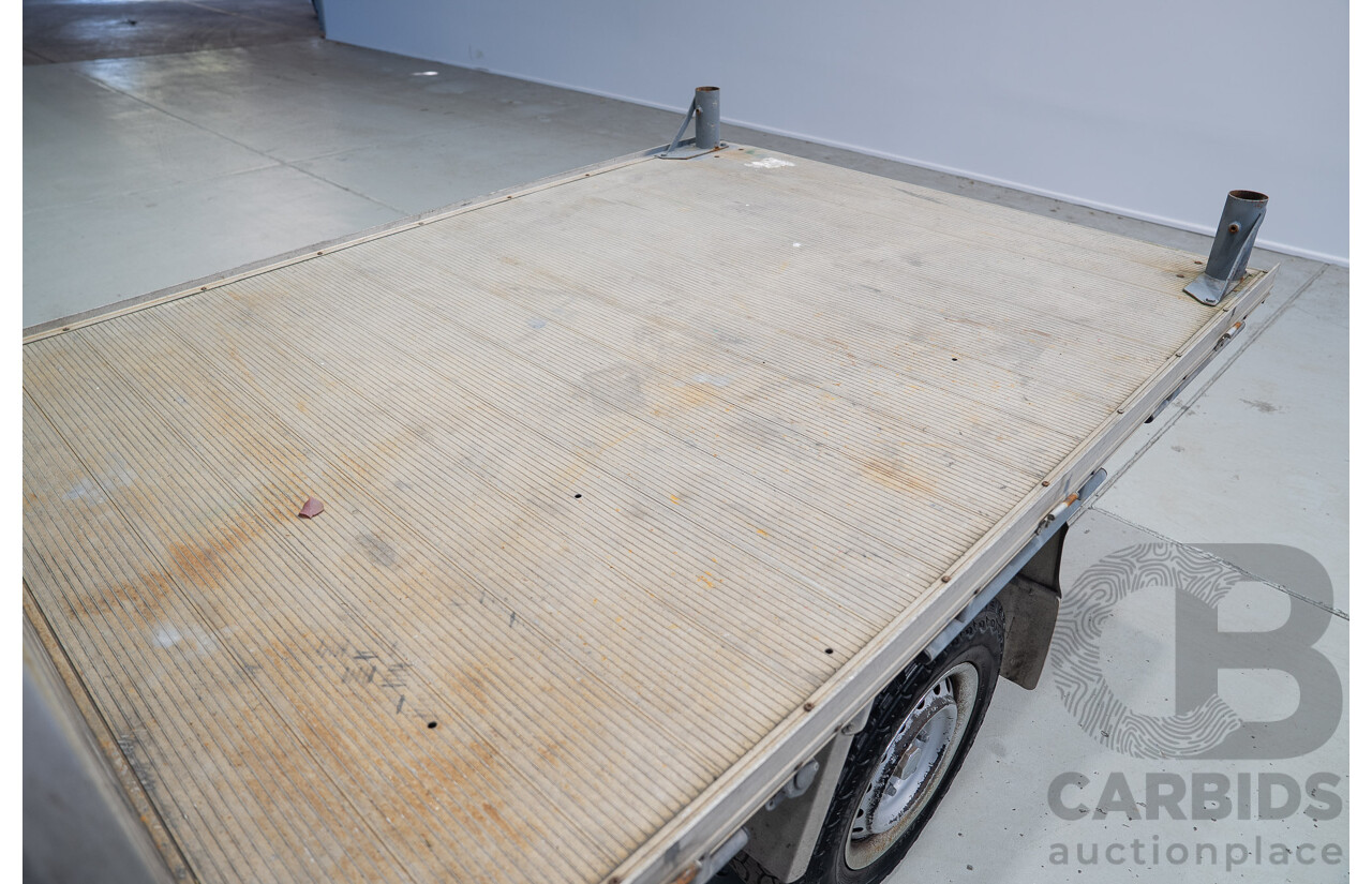 06/2009 Mitsubishi Triton GL ML MY09 Cab Chassis White 2.4L