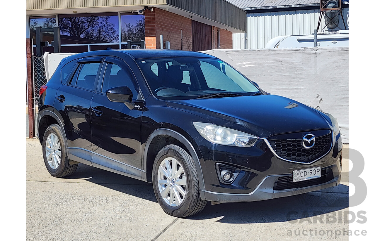 07/2013 Mazda Cx-5 MAXX Sport (4x4) MY13 4d Wagon Black 2.2L