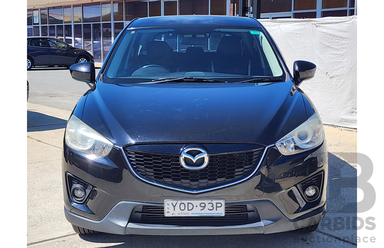 07/2013 Mazda Cx-5 MAXX Sport (4x4) MY13 4d Wagon Black 2.2L