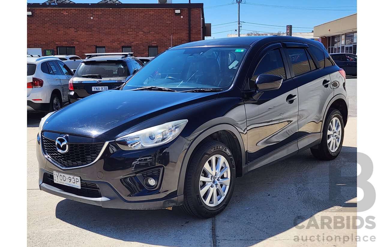 07/2013 Mazda Cx-5 MAXX Sport (4x4) MY13 4d Wagon Black 2.2L