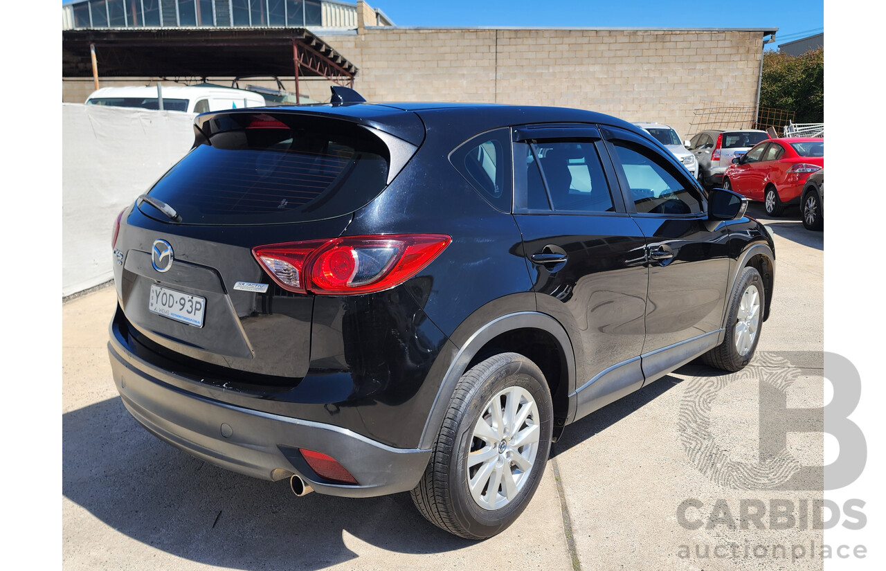 07/2013 Mazda Cx-5 MAXX Sport (4x4) MY13 4d Wagon Black 2.2L