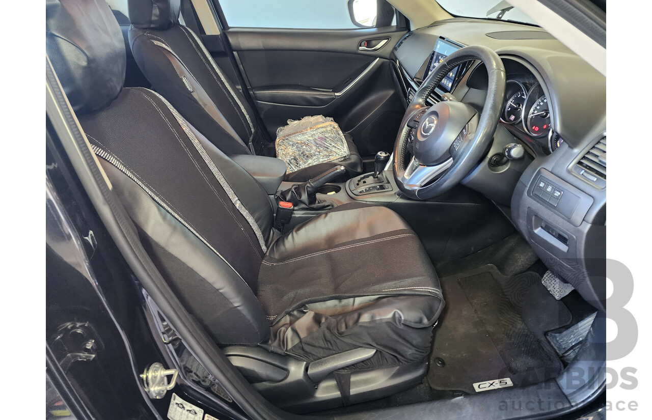 07/2013 Mazda Cx-5 MAXX Sport (4x4) MY13 4d Wagon Black 2.2L