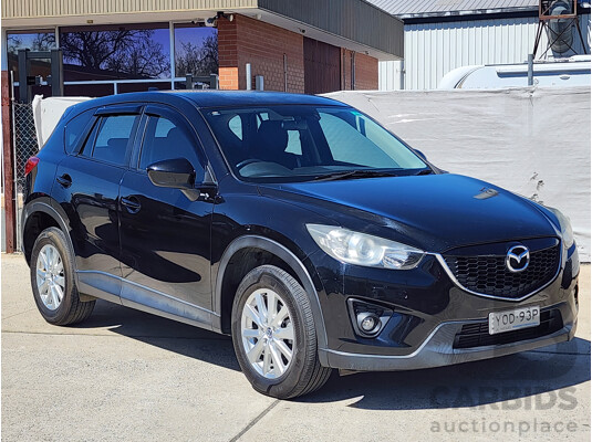 07/2013 Mazda Cx-5 MAXX Sport (4x4) MY13 4d Wagon Black 2.2L