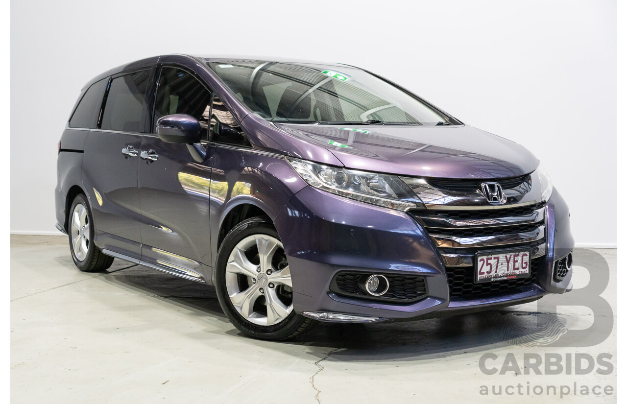 04/2018 Honda Odyssey VTi (FWD) RC MY18 4d Wagon Purple 2.4L