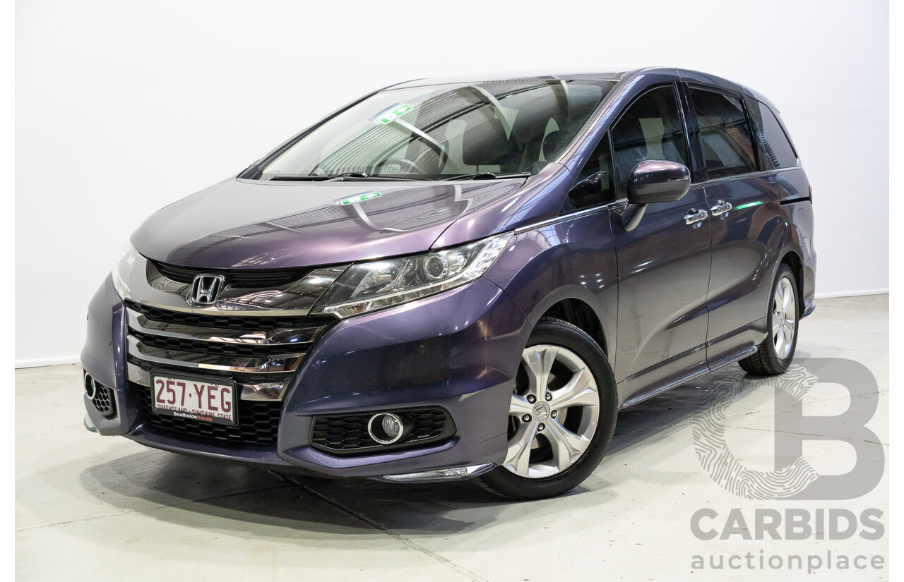 04/2018 Honda Odyssey VTi (FWD) RC MY18 4d Wagon Purple 2.4L