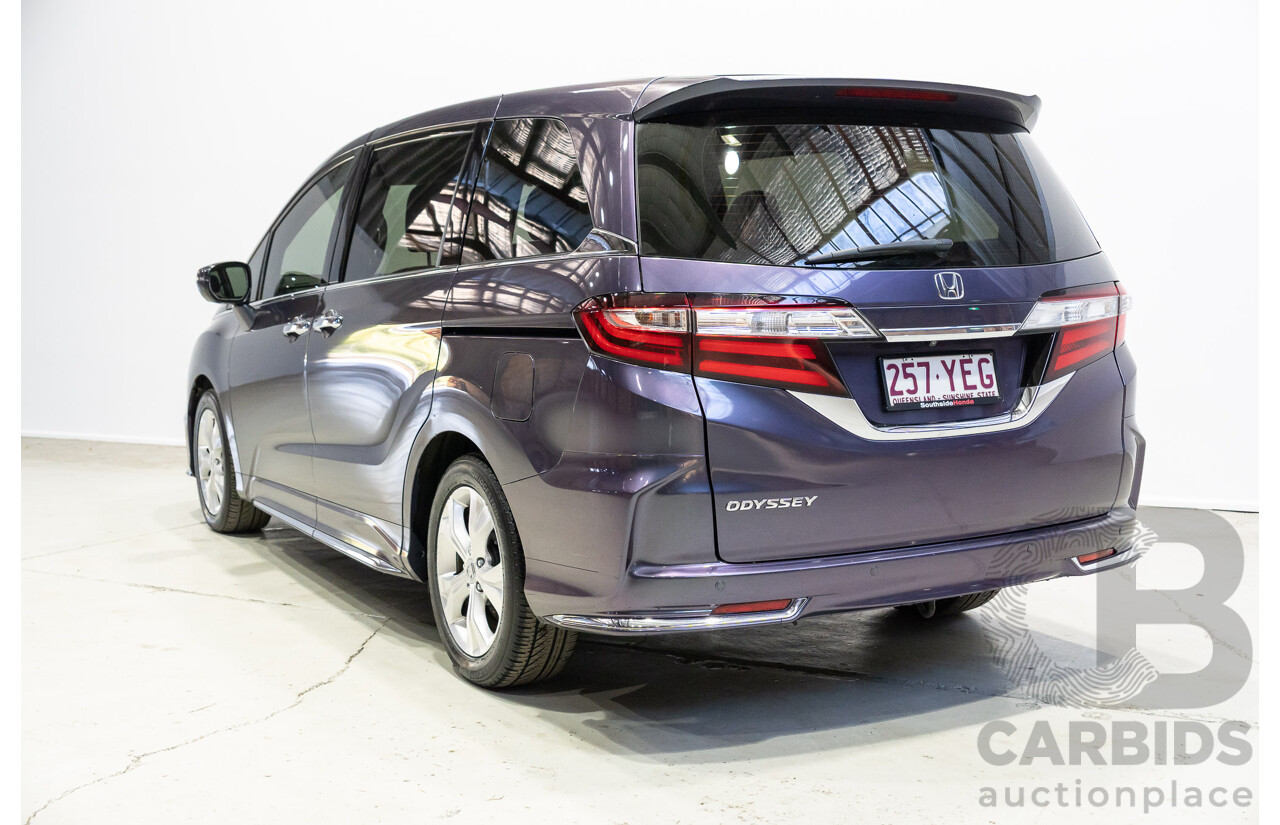 04/2018 Honda Odyssey VTi (FWD) RC MY18 4d Wagon Purple 2.4L