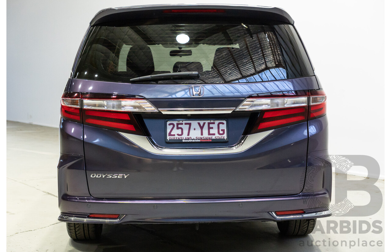 04/2018 Honda Odyssey VTi (FWD) RC MY18 4d Wagon Purple 2.4L