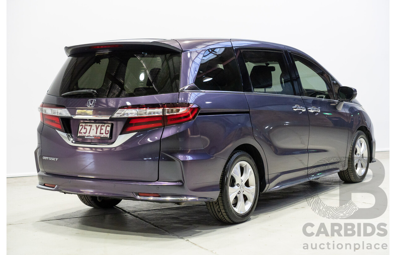 04/2018 Honda Odyssey VTi (FWD) RC MY18 4d Wagon Purple 2.4L