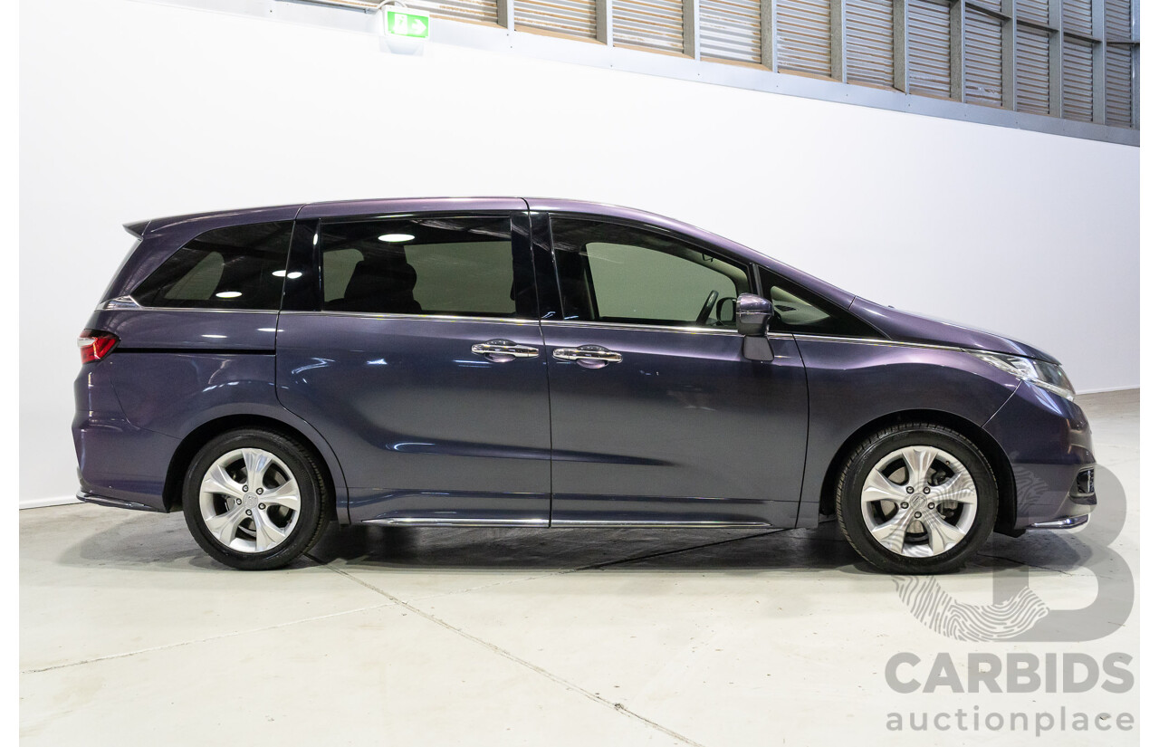 04/2018 Honda Odyssey VTi (FWD) RC MY18 4d Wagon Purple 2.4L