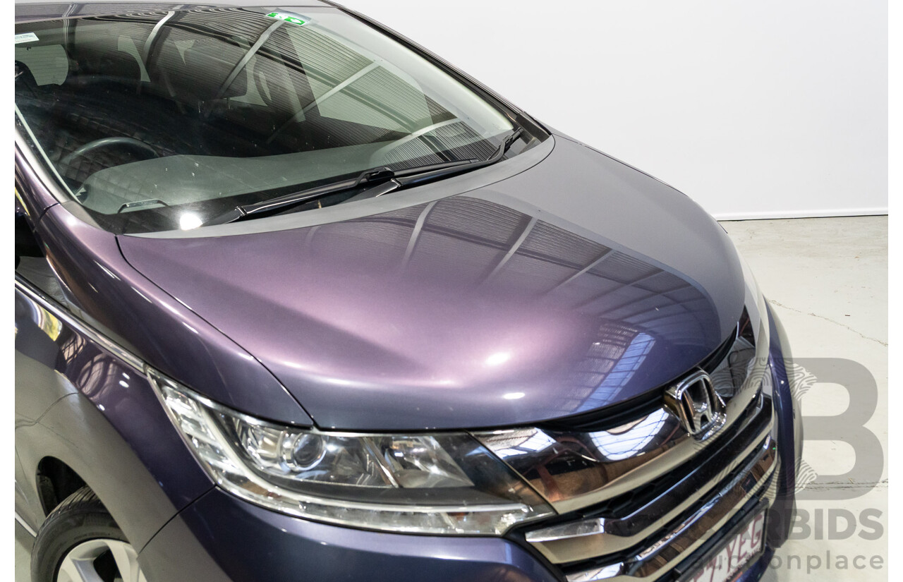04/2018 Honda Odyssey VTi (FWD) RC MY18 4d Wagon Purple 2.4L