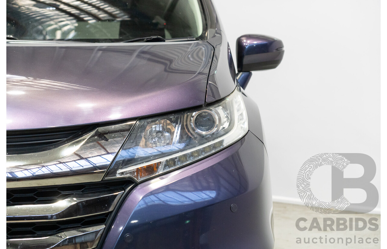 04/2018 Honda Odyssey VTi (FWD) RC MY18 4d Wagon Purple 2.4L