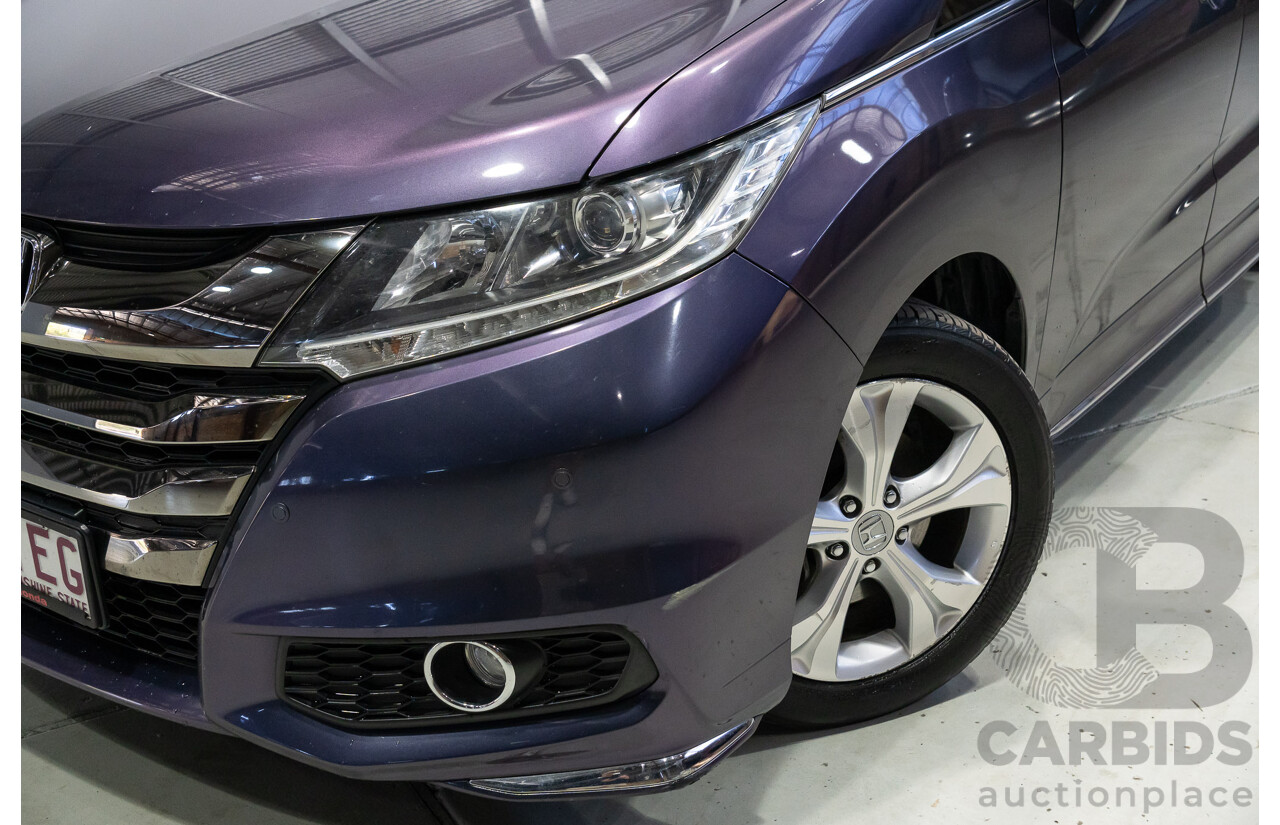 04/2018 Honda Odyssey VTi (FWD) RC MY18 4d Wagon Purple 2.4L