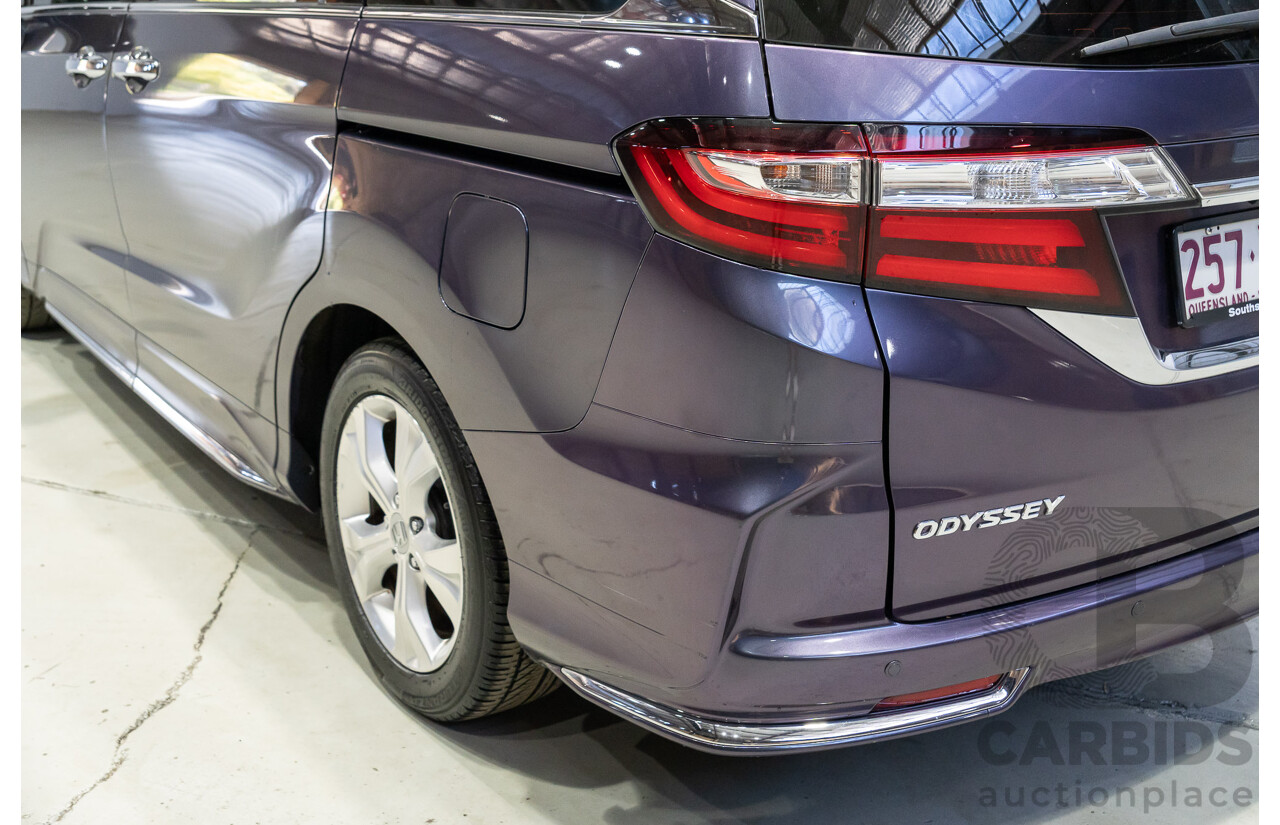 04/2018 Honda Odyssey VTi (FWD) RC MY18 4d Wagon Purple 2.4L
