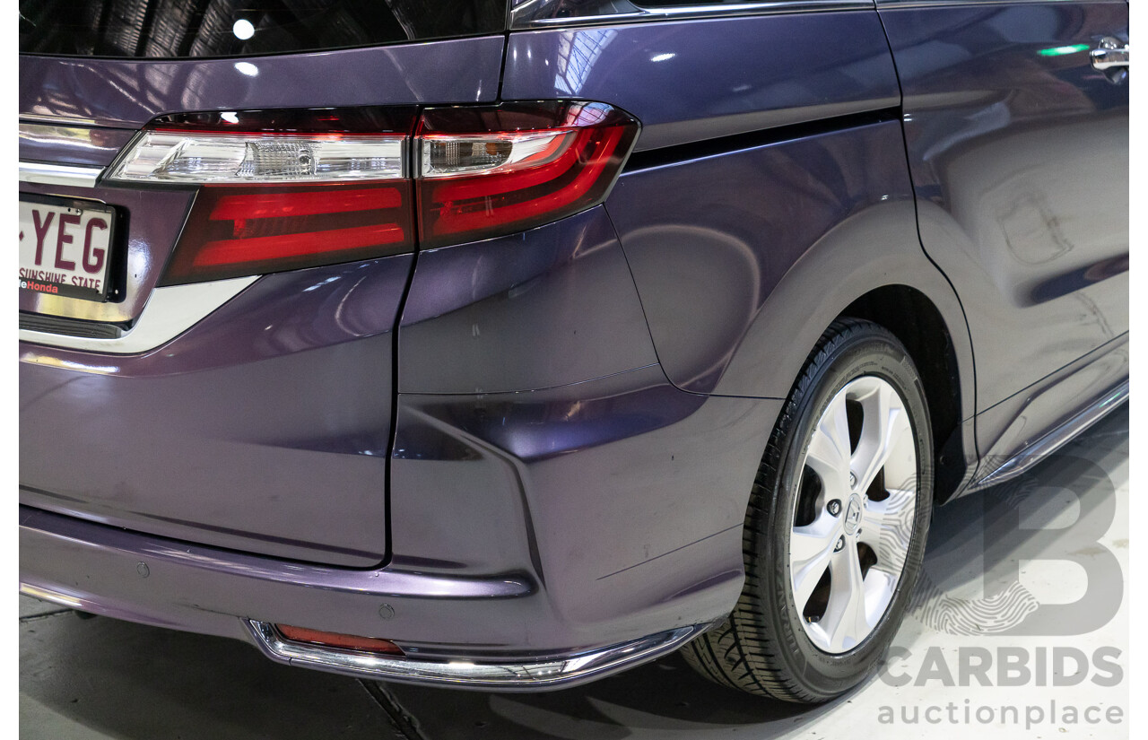 04/2018 Honda Odyssey VTi (FWD) RC MY18 4d Wagon Purple 2.4L