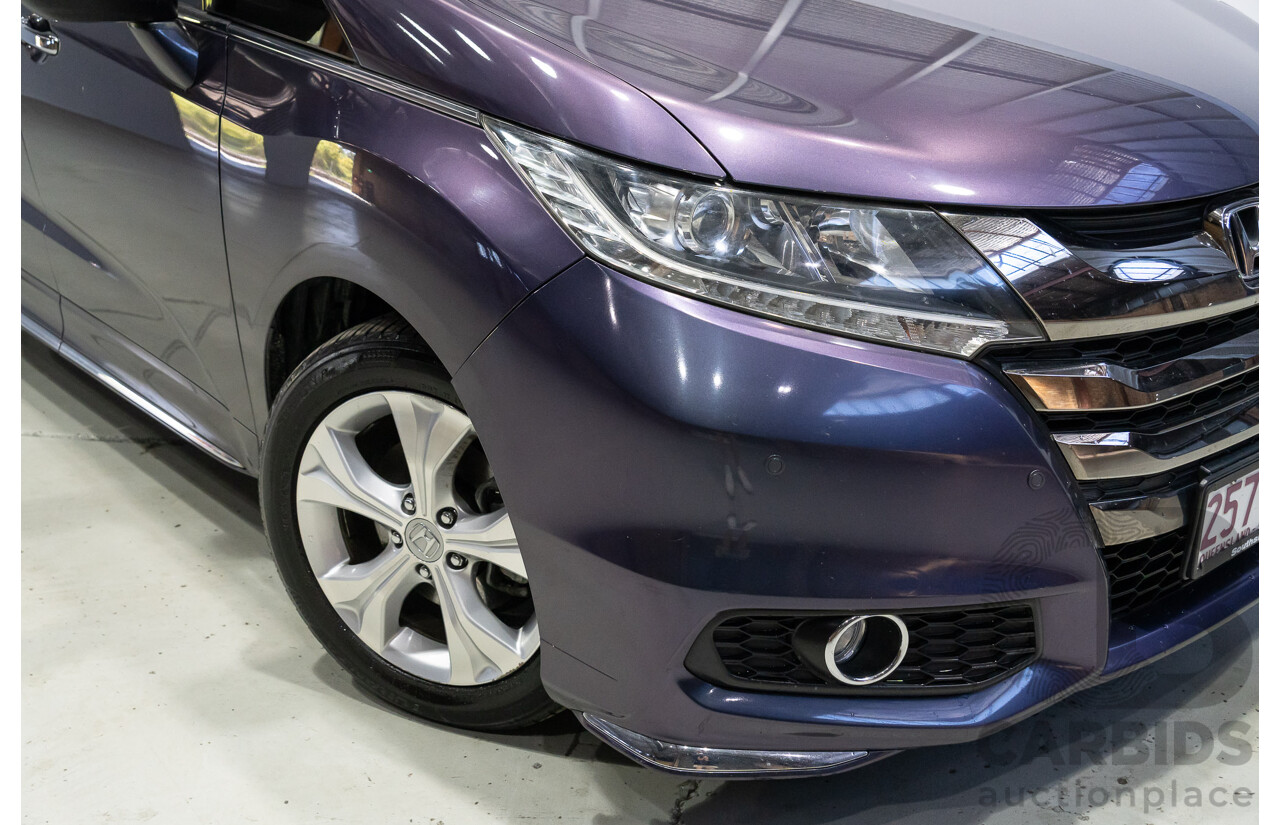 04/2018 Honda Odyssey VTi (FWD) RC MY18 4d Wagon Purple 2.4L