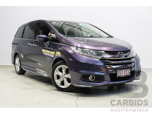 04/2018 Honda Odyssey VTi (FWD) RC MY18 4d Wagon Purple 2.4L