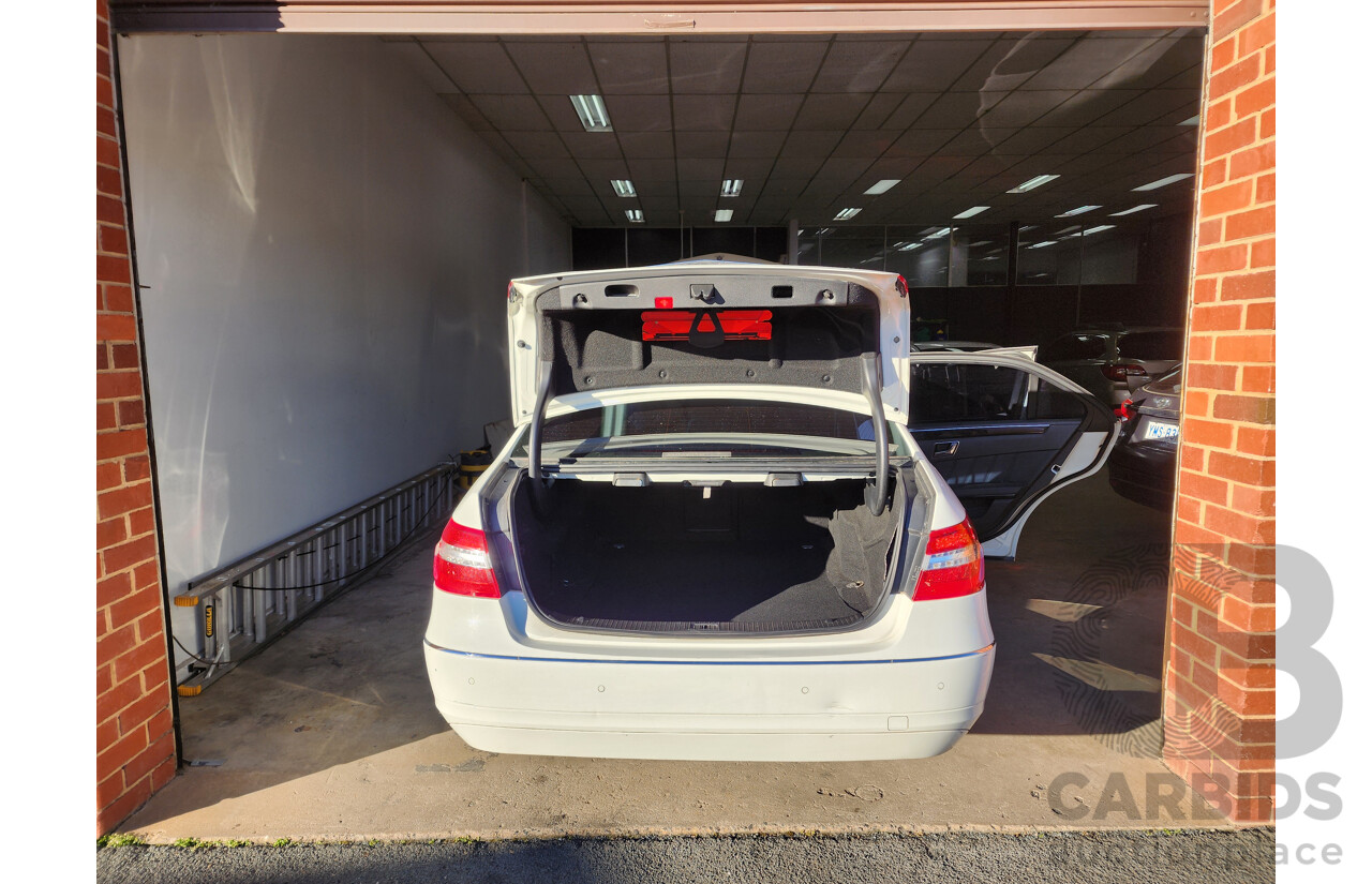 11/2011 Mercedes-Benz E250 CDI Avantgarde 212 MY11 UPGRADE 4d Sedan White 2.1L