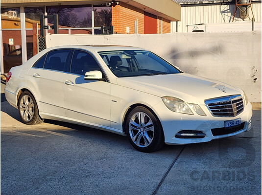 11/2011 Mercedes-Benz E250 CGI Avantgarde 212 MY11 UPGRADE 4d Sedan White 1.8L