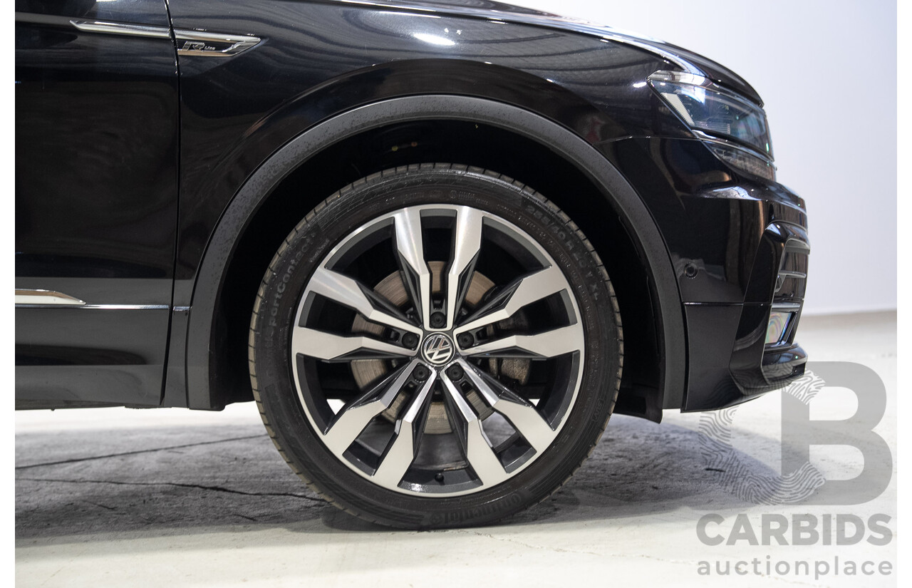 11/2017 Volkswagen Tiguan 162 TSI Highline (AWD) 5NA MY18 4D Wagon Deep Black Pearlescent Turbo 2.0L
