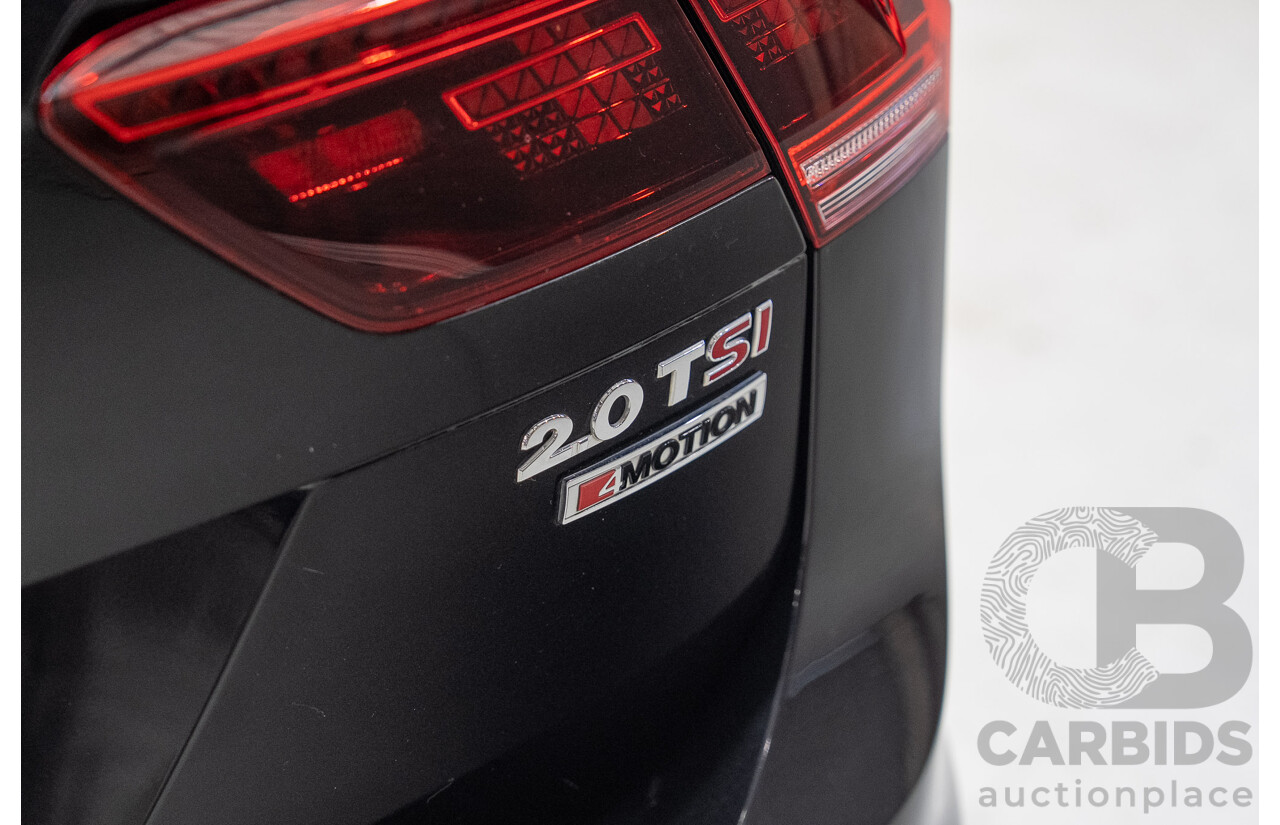 11/2017 Volkswagen Tiguan 162 TSI Highline (AWD) 5NA MY18 4D Wagon Deep Black Pearlescent Turbo 2.0L