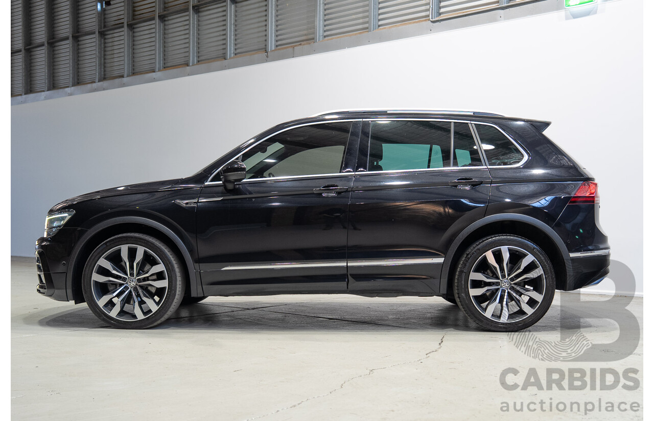 11/2017 Volkswagen Tiguan 162 TSI Highline (AWD) 5NA MY18 4D Wagon Deep Black Pearlescent Turbo 2.0L