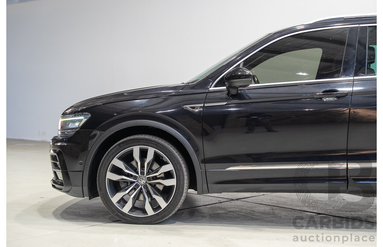 11/2017 Volkswagen Tiguan 162 TSI Highline (AWD) 5NA MY18 4D Wagon Deep Black Pearlescent Turbo 2.0L