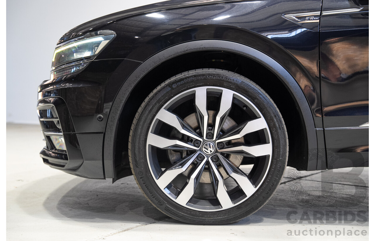 11/2017 Volkswagen Tiguan 162 TSI Highline (AWD) 5NA MY18 4D Wagon Deep Black Pearlescent Turbo 2.0L