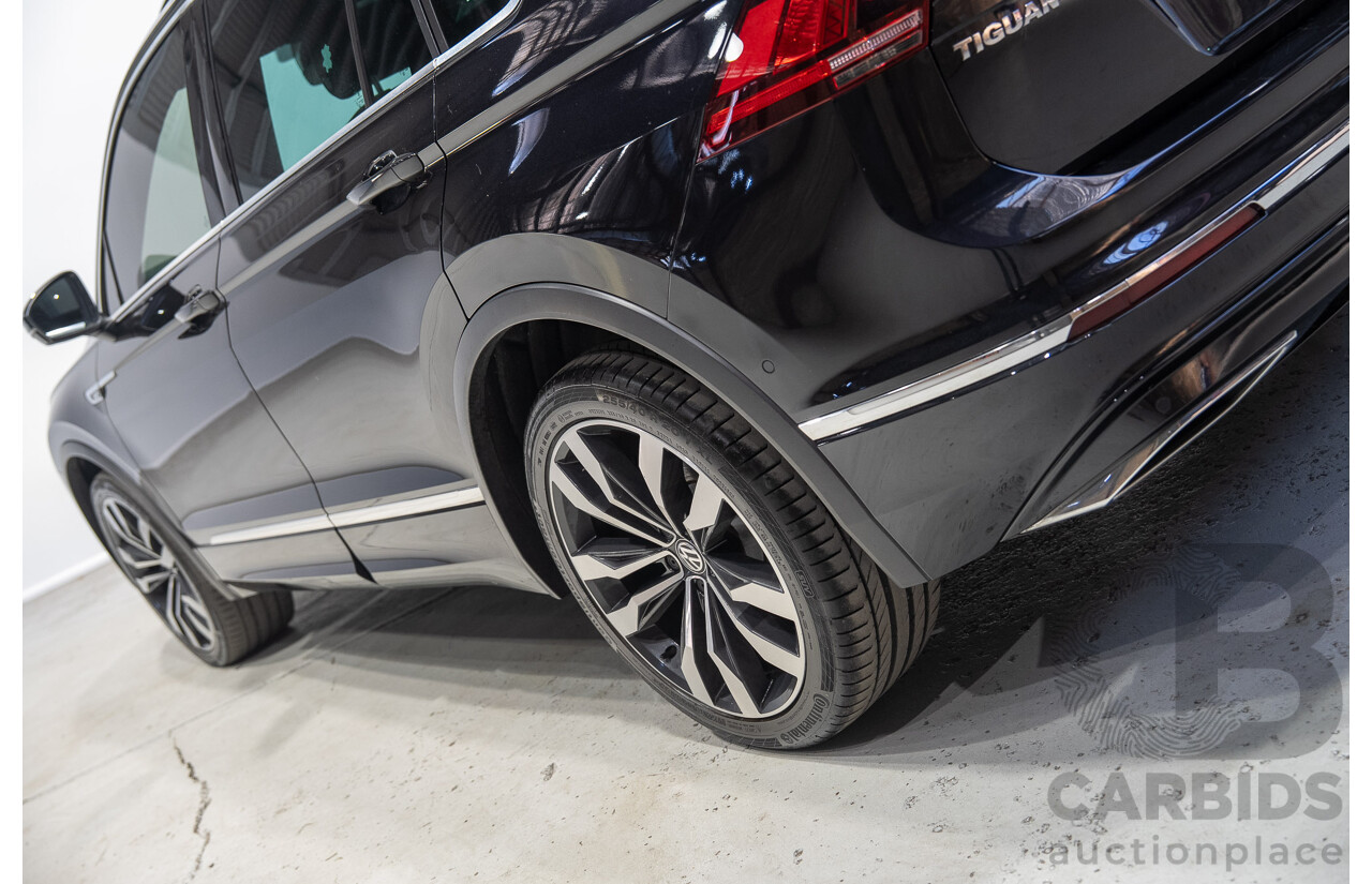 11/2017 Volkswagen Tiguan 162 TSI Highline (AWD) 5NA MY18 4D Wagon Deep Black Pearlescent Turbo 2.0L