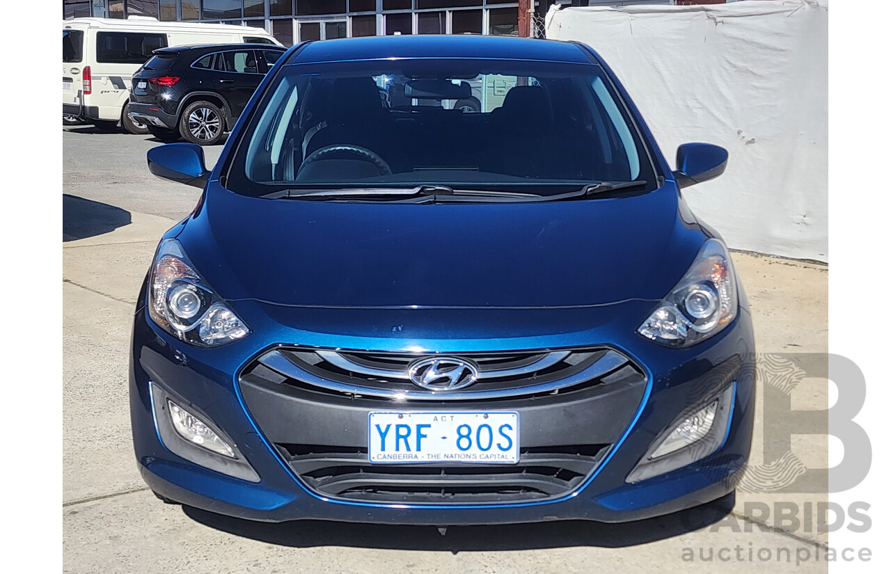 01/2014 Hyundai i30 Active GD MY14 5d Hatchback Blue 1.8L